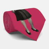ヴィンテージの50年代時代銃Galのライフルのピンクのファッションのタイ ネクタイ (ロール)