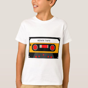 ヴィンテージの80年代カセット Tシャツ