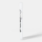 ヴィンテージの『不思議の国のアリス』、アリスが女王の王冠をかぶる Case-Mate iPhoneケース (裏面 / 左)