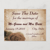 ヴィンテージの「今日を救おう」ポストカード 案内ポストカード (正面)