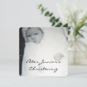 (ヴィンテージの)招待状に洗礼を施すこと 招待状 (スタンド正面)