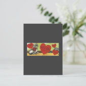 ヴィンテージの"猫およびマウス"のバレンタイン シーズンポストカード (スタンド正面)