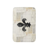 ヴィンテージの（紋章の）フラ・ダ・リのフランスのな短命なもののBathの敷物 バスマット (正面縦)