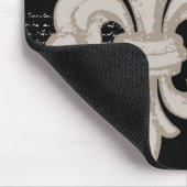 ヴィンテージの(紋章の)フラ・ダ・リの…マウスパッド マウスパッド (コーナー)