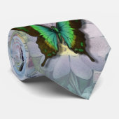 ヴィンテージの"美しい蝶"タイ ネクタイ (ロール)