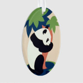 ヴィンテージの"Brookfieldの動物園"のカスタムなオーナメント オーナメント (正面)