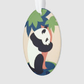 ヴィンテージの"Brookfieldの動物園"のカスタムなオーナメント オーナメント (正面)