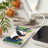 ヴィンテージの"Brookfieldの動物園"のキーホルダー キーホルダー (正面右)