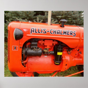 ヴィンテージのAllis-Chalmersのプリント ポスター