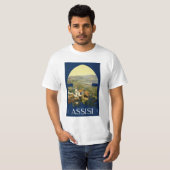 ヴィンテージのAssisiイタリアの衣類 Tシャツ (正面フル)