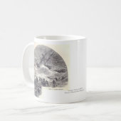 ヴィンテージのBarnegatの灯台のマグ コーヒーマグカップ (正面左)