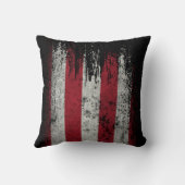 ヴィンテージのBetsy Rossの米国旗は2味方しました クッション (裏面)