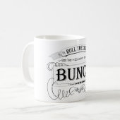 ヴィンテージのBuncoのデザイン コーヒーマグカップ (正面左)