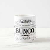 ヴィンテージのBuncoのデザイン コーヒーマグカップ (中央)