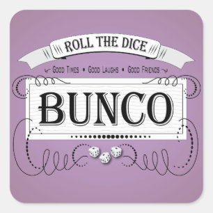 ヴィンテージのBuncoのデザイン スクエアシール