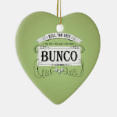 ヴィンテージのBuncoのデザイン セラミックオーナメント (右)