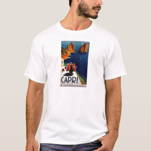 ヴィンテージのCapriイタリア旅行 Tシャツ