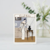 ヴィンテージのCATポストカード,  テキストを変更する ポストカード (スタンド正面)