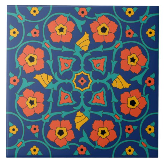 ヴィンテージのCatalinaの島のタイルのデザイン タイル (正面)