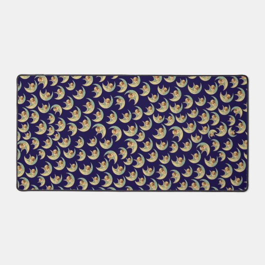 ヴィンテージのCherubs in Moons デスクマット (正面)