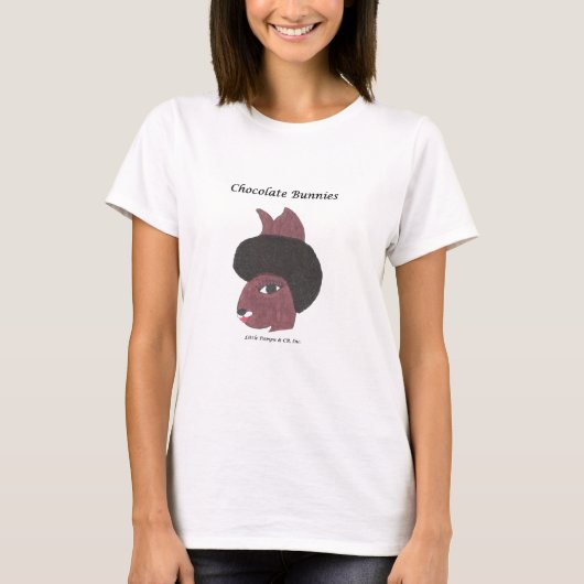ヴィンテージのChocのバニーのアフリカBunnie Tシャツ (正面)