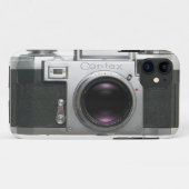 ヴィンテージのContaxのカメラ Case-Mate iPhoneケース (裏面(横))
