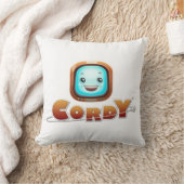ヴィンテージのCordyの枕 クッション (ブランケット)