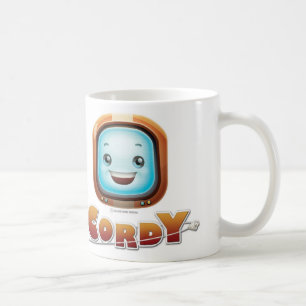 ヴィンテージのCordyの白のマグ コーヒーマグカップ