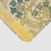 ヴィンテージのDecoによって引き裂かれるペーパー花柄 薄葉紙 (詳細)