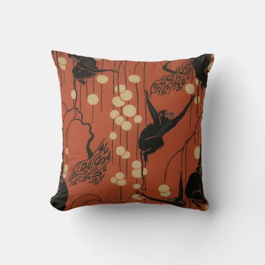 ヴィンテージのDecoのモダンな猿 クッション (正面)