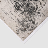 ヴィンテージのdecoupage 薄葉紙 (詳細)