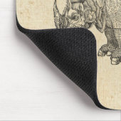 ヴィンテージのDurerのサイ マウスパッド (コーナー)