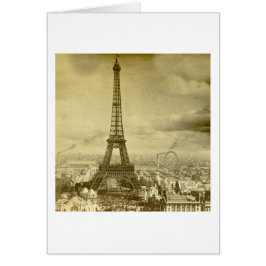 ヴィンテージのEifelタワーパリフランス1889年