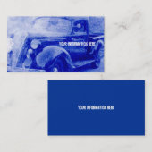 ヴィンテージのEssexTerraplaneの積み込みの名刺 名刺 (正面/裏面)