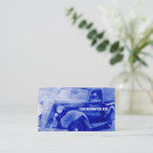 ヴィンテージのEssexTerraplaneの積み込みの名刺 名刺 (スタンド正面)