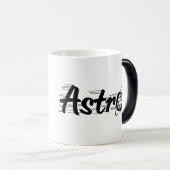 ヴィンテージのEstes Astronのロゴのマグ モーフィングマグカップ (正面右)