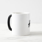 ヴィンテージのEstes Astronのロゴのマグ モーフィングマグカップ (正面左)