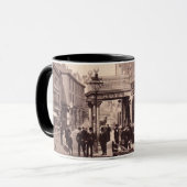 ヴィンテージのFalmouthのコーヒー・マグ マグカップ (正面左)