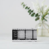 ヴィンテージのFilmstripの名刺II 名刺 (スタンド正面)