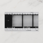 ヴィンテージのFilmstripの名刺II 名刺 (裏面)