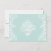 ヴィンテージのGardeniaの保存日付の招待状カード セーブザデート (裏面)