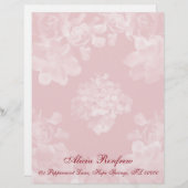 ヴィンテージのGardeniaレターヘッド文房具 レターヘッド (正面/裏面)