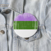 ヴィンテージのGenderqueerのプライド 缶バッジ (インサイチュ)
