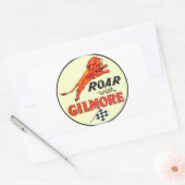 ヴィンテージのgilmoreガソリン 長方形シール (封筒)