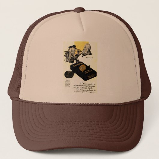 ヴィンテージのGrangerの管タバコの帽子 キャップ (正面)