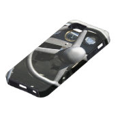 ヴィンテージのIndy 500のレースカーのiPhoneの場合 Case-Mate iPhoneケース (下部)