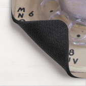 ヴィンテージのIpadのメールや文字を打つ機械 マウスパッド (コーナー)