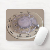 ヴィンテージのIpadのメールや文字を打つ機械 マウスパッド (マウス)