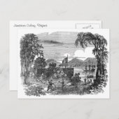 ヴィンテージのJamestownのコロニーの郵便はがき ポストカード (正面/裏面)