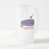 ヴィンテージのJartsによって曇らされるビールのジョッキ フロストグラスビールジョッキ (正面右)